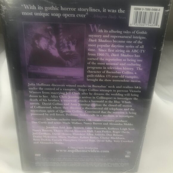 Dark Shadows DVD Collection 11, 40 Episodes With Postcard New In Package - Picture 4 of 8